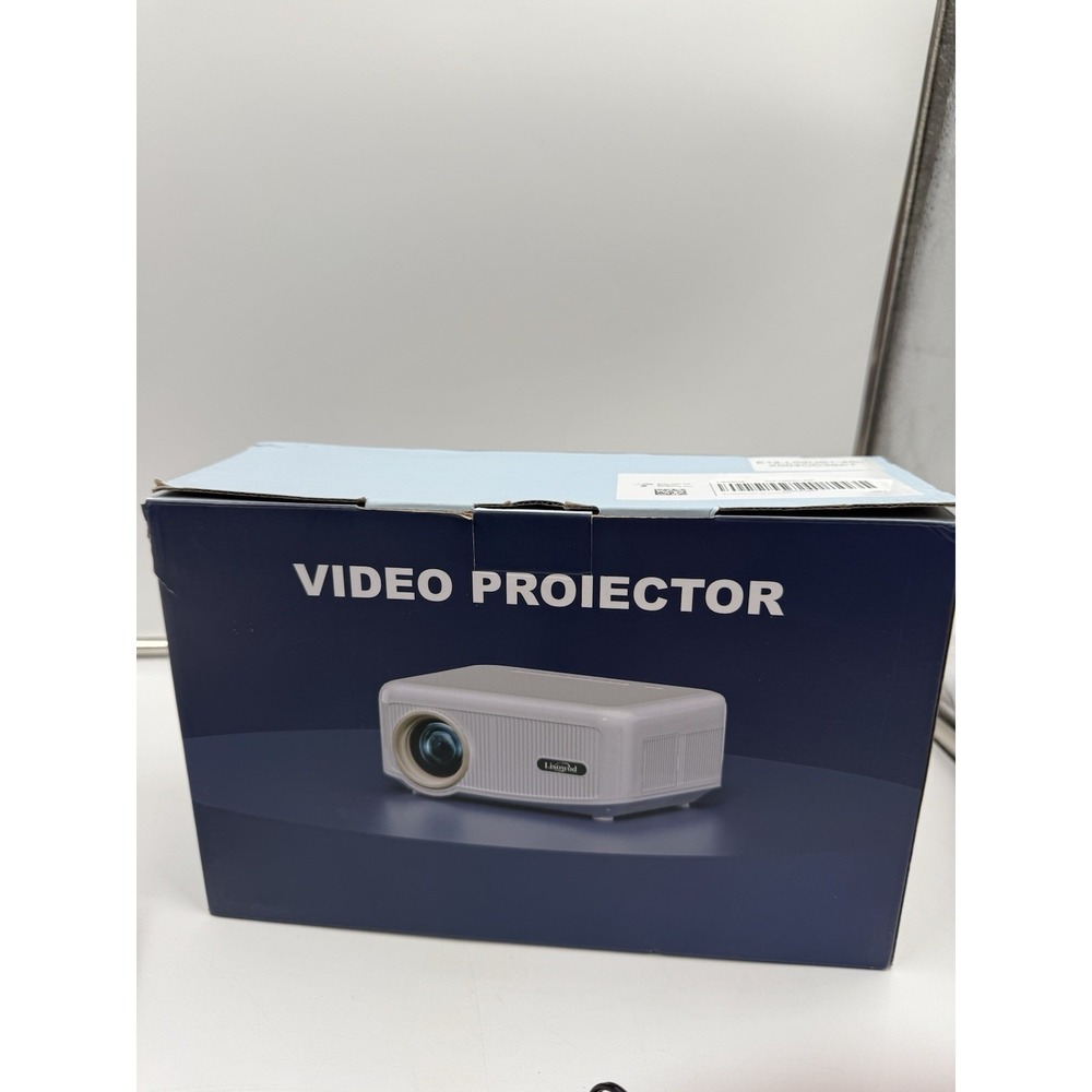 Lisowod L02 1080P WiFi Bluetooth Projector 1200 ANSI |‎ Netflix, YouTube, 4K - Picture 4 of 13
